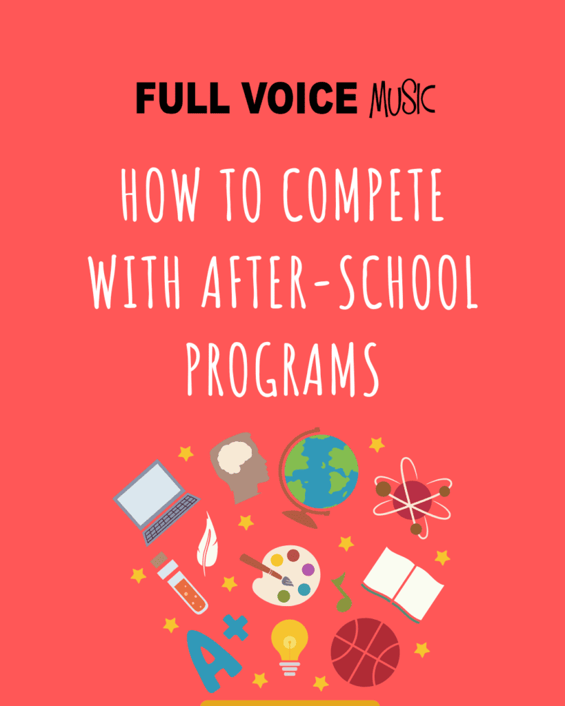How to compete with after-school programs