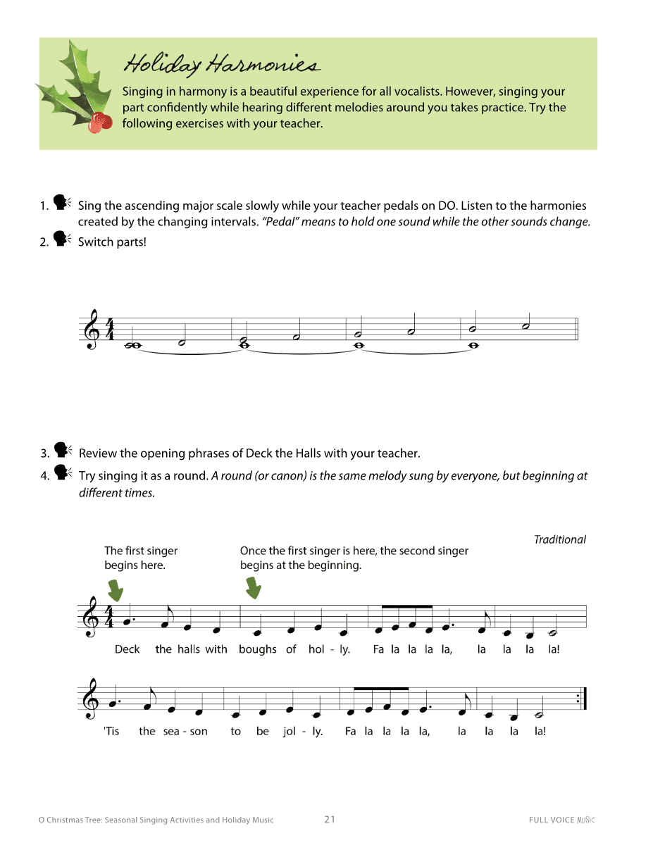 O Christmas Tree: Seasonal Singing Activities and Holiday Music (Book) - Image 6