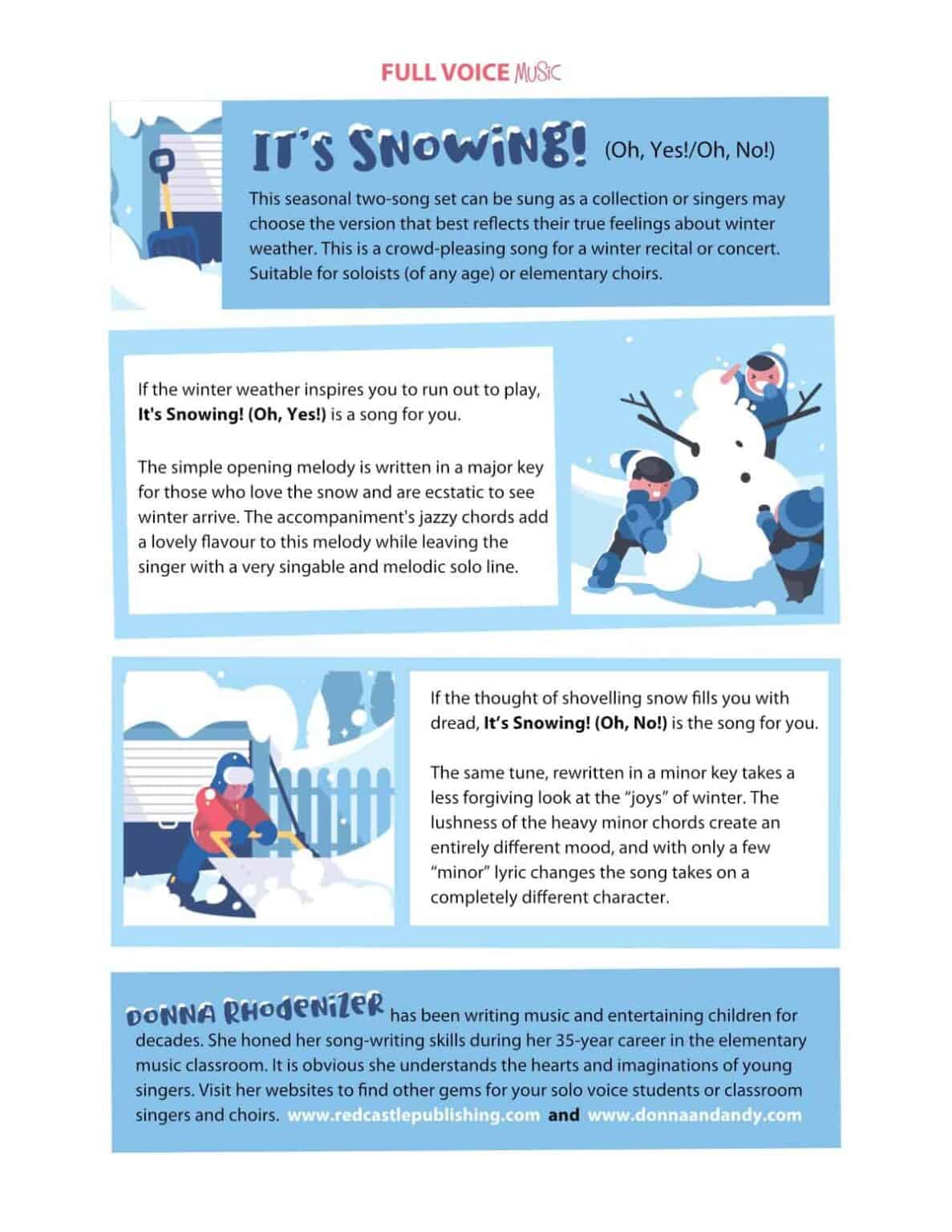 It's Snowing! (Oh, YES!/Oh, No!) by Donna Rhodenizer - Image 6