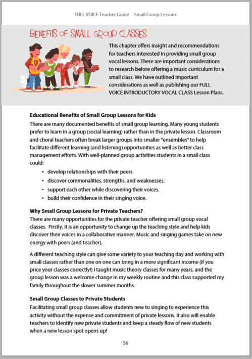 FULL VOICE Teacher Guide