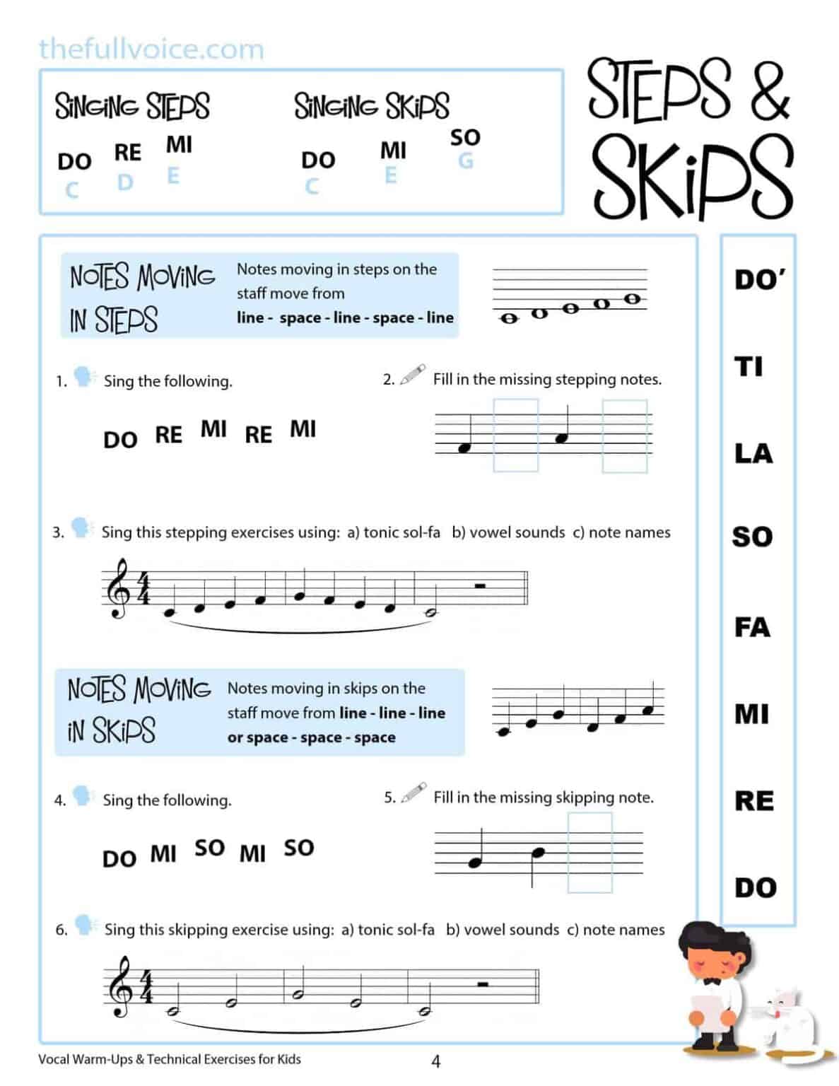Vocal Warm-Ups and Technical Exercises for Kids! (PDF) - Image 8