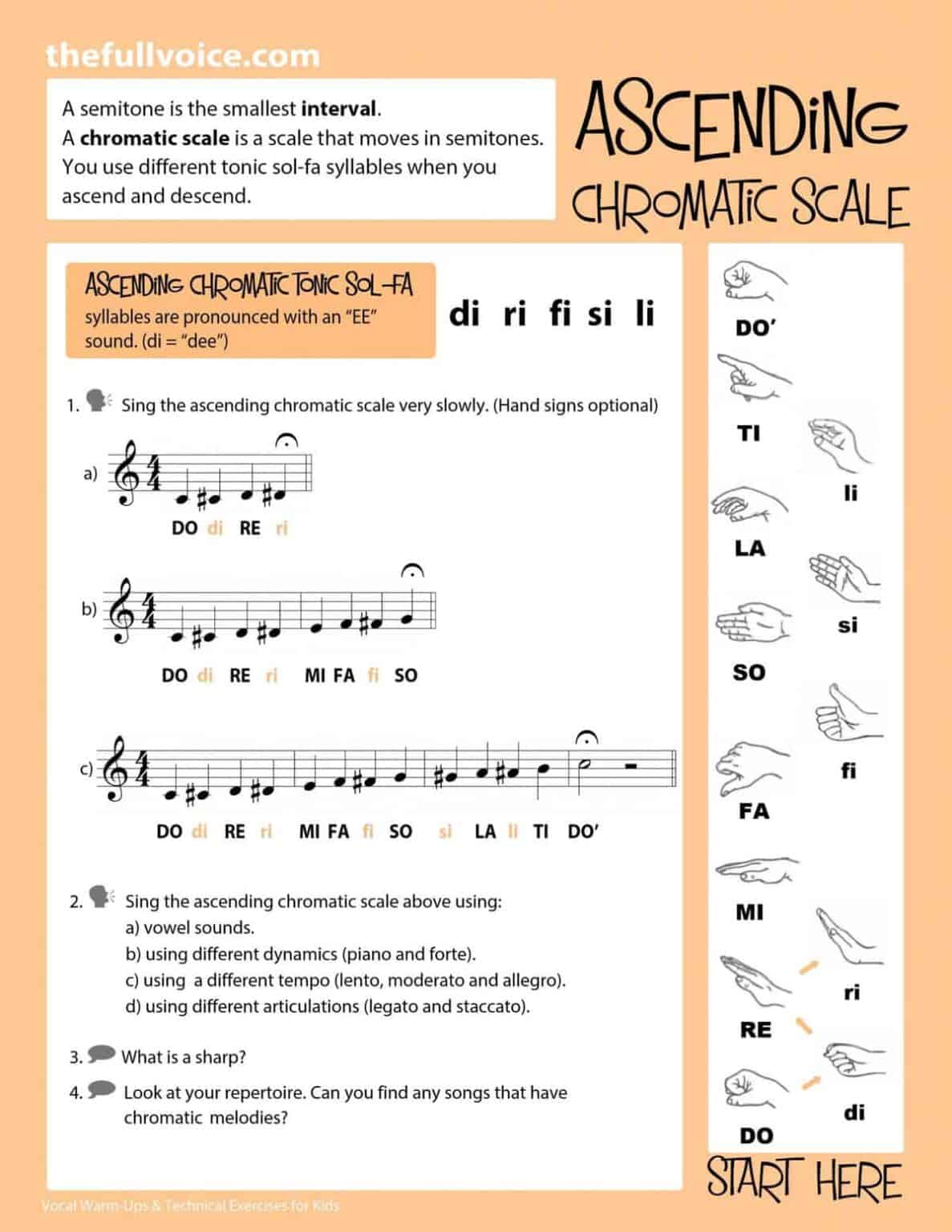 Vocal Warm-Ups and Technical Exercises for Kids! (PDF) - Image 11