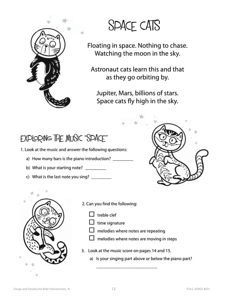 Songs and Studies for Kids! Introductory A (Book) - Image 7