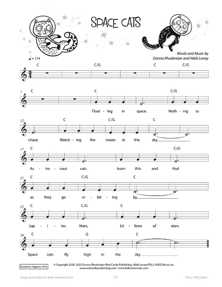 Songs and Studies for Kids! Introductory A (Book) - Image 8