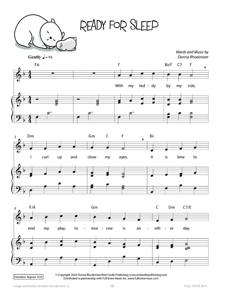 Songs and Studies for Kids! Introductory A (Book) - Image 9