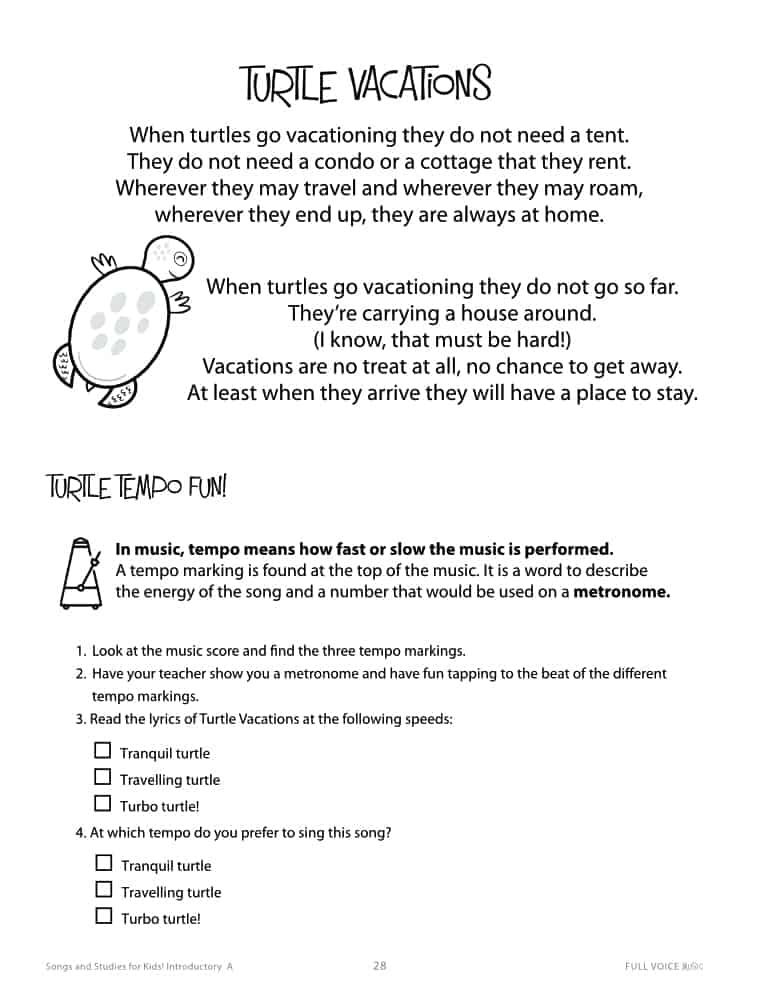 Songs and Studies for Kids! Introductory A (Book) - Image 10