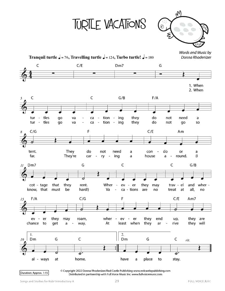 Songs and Studies for Kids! Introductory A (Book) - Image 11