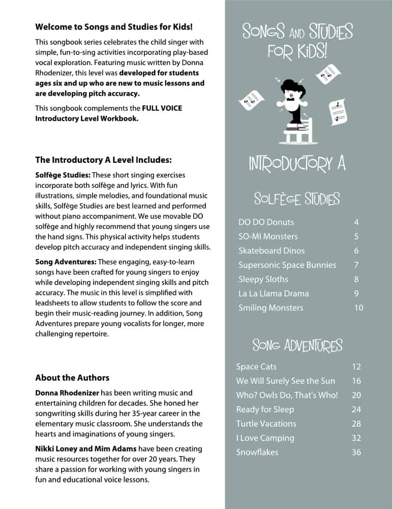 Songs and Studies for Kids! Introductory A (Book) - Image 3