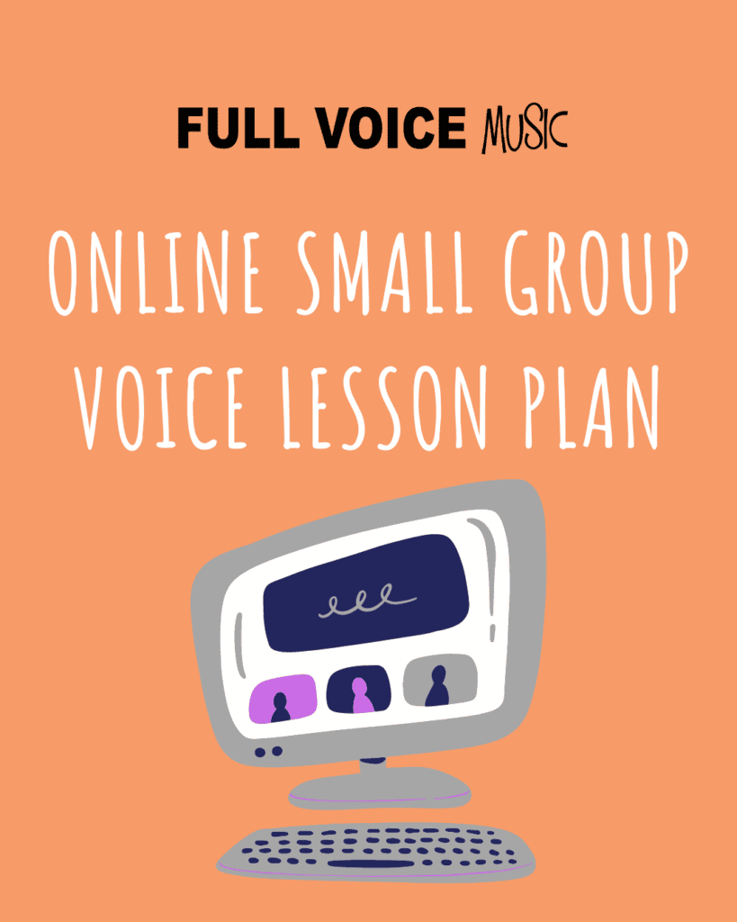 A computer with a group class in the screen