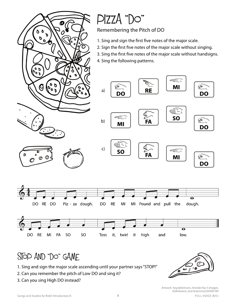 Songs and Studies for Kids! Introductory B (Book) - Image 3