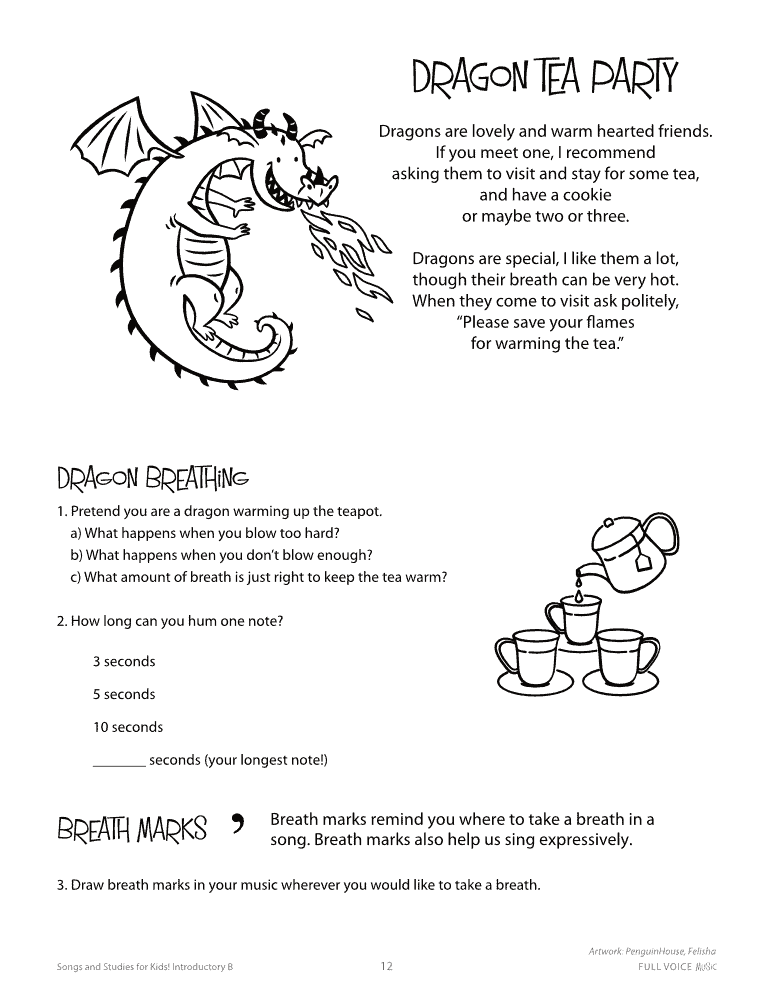 Songs and Studies for Kids! Introductory B (Book) - Image 6