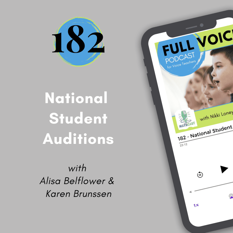 Episode 182 of the FULL VOICE Podcast