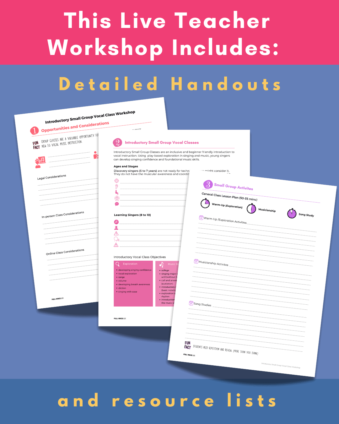 Introductory Small Group Vocal Class Workshop - Image 3