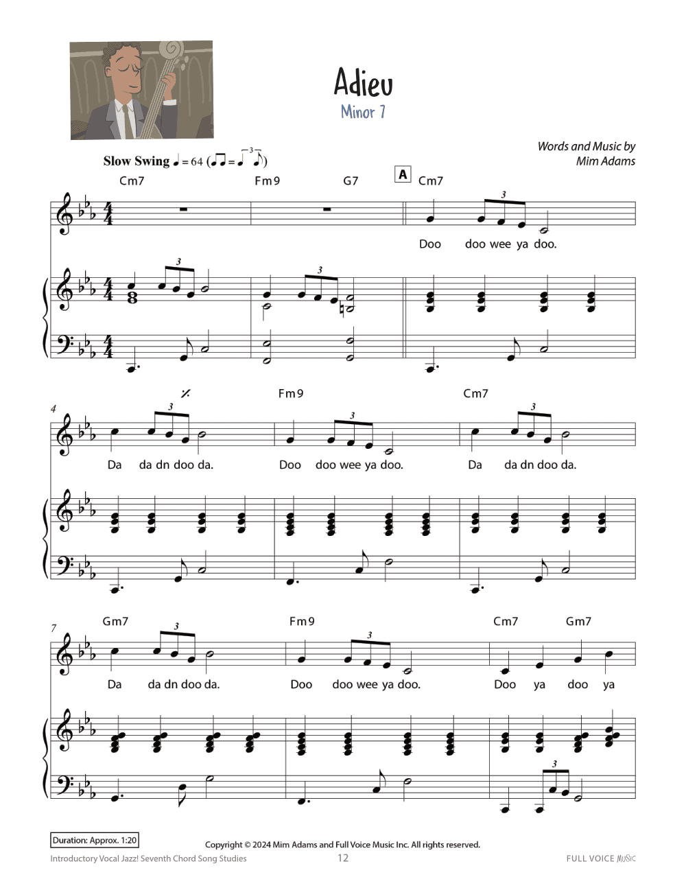Introductory Vocal Jazz! Seventh Chord Song Studies - Image 3