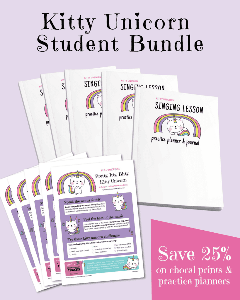 Kitty Unicorn Student Bundle