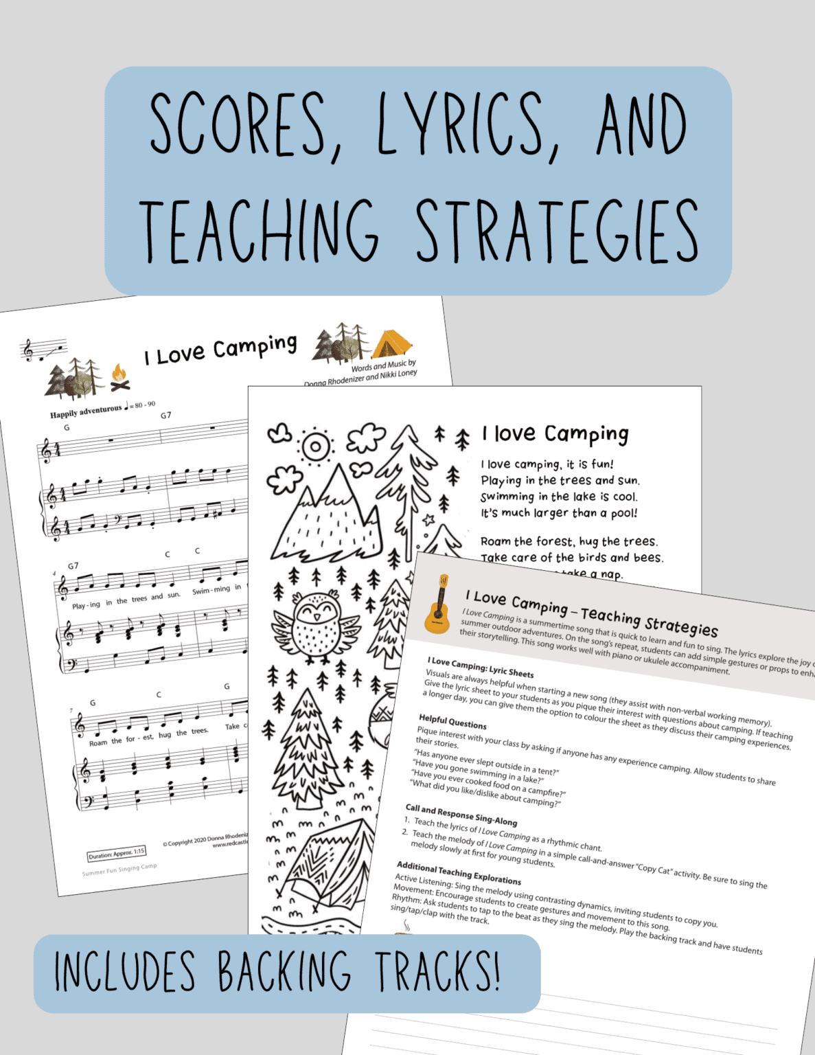 Junior "Summer Fun" Singing Camp Lesson Plans - Image 8