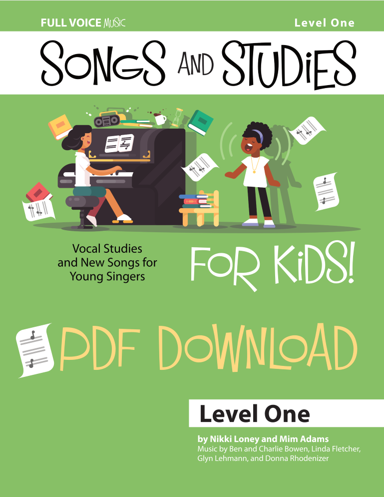 cover of Songs and Studies for Kids! Level One - PDF Download
