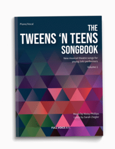 Cover of The Tweens 'N Teens Songbook Volume 1 Print Book